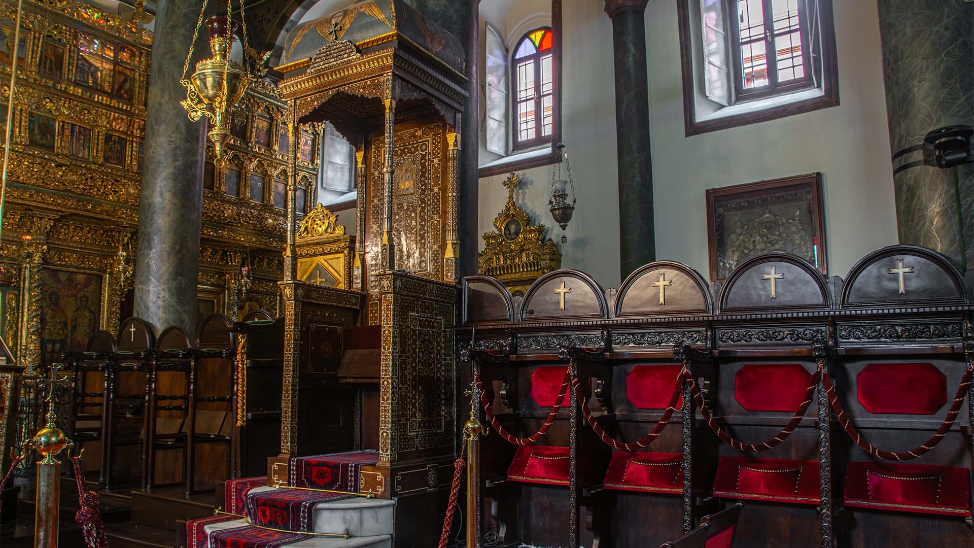 The Patriarchal Throne at the Ecumenical Patriarchate in Fanar