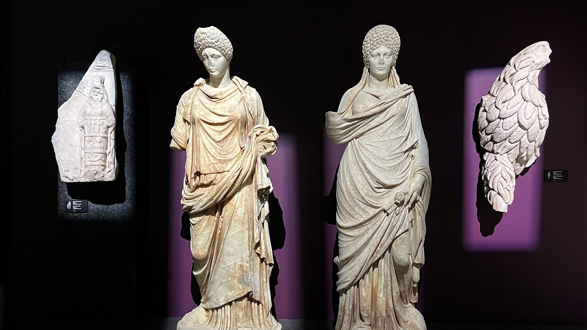Roman Noblewomen Statues - Ρωμαϊκές Γυναῖκες στο Αρχαιολογικό Μουσείο