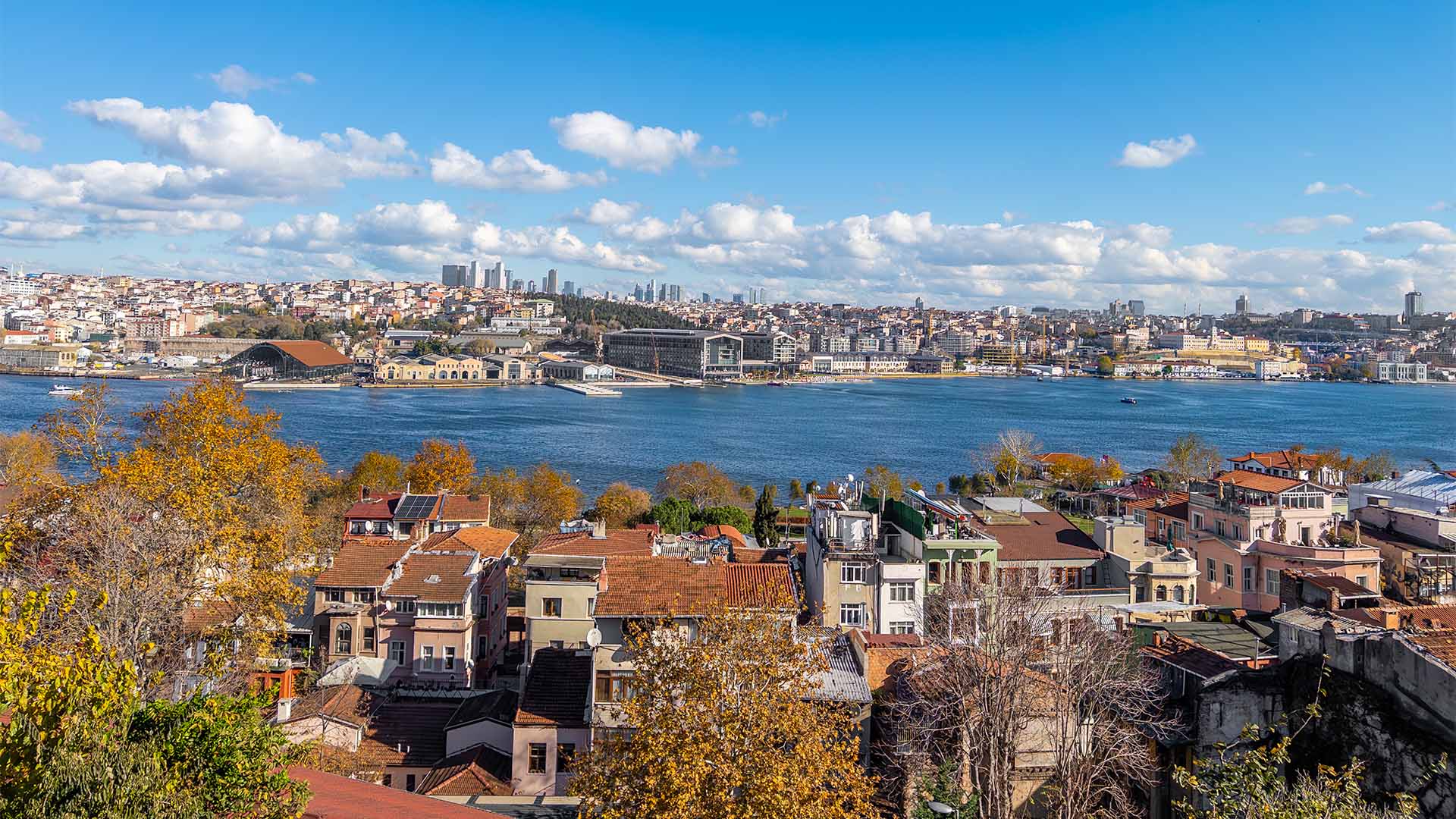 Panoramic View of the Golden Horn from Balat, Istanbul - Φανάρι, Μπαλάτ, Κωνσταντινούπολη