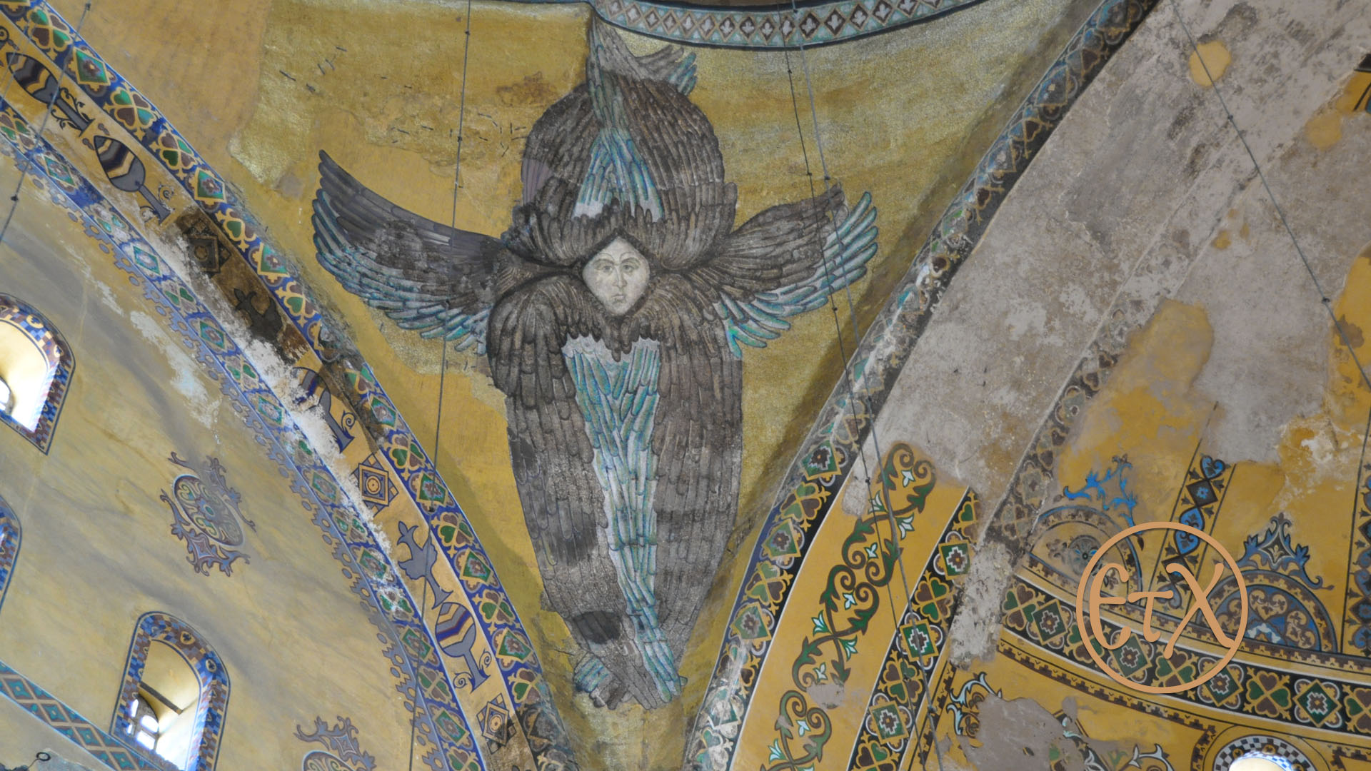 The Six-Winged Seraph of Hagia Sophia - Ο Εξαπτέρυγος Σεραφείμ της Αγίας Σοφίας