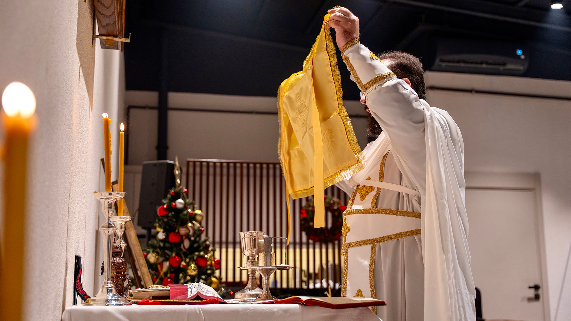 Panagia Paramythia Liturgical Veil Aer Divine Liturgy